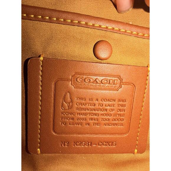 Coach rainbow crystal Hampton in signature jacquard - Picture 8 of 9